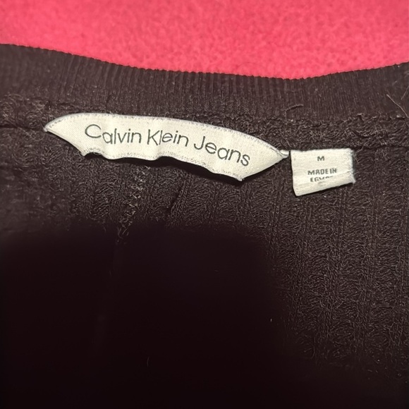 Calvin Klein Waffle Knit Shirt - Picture 2 of 2